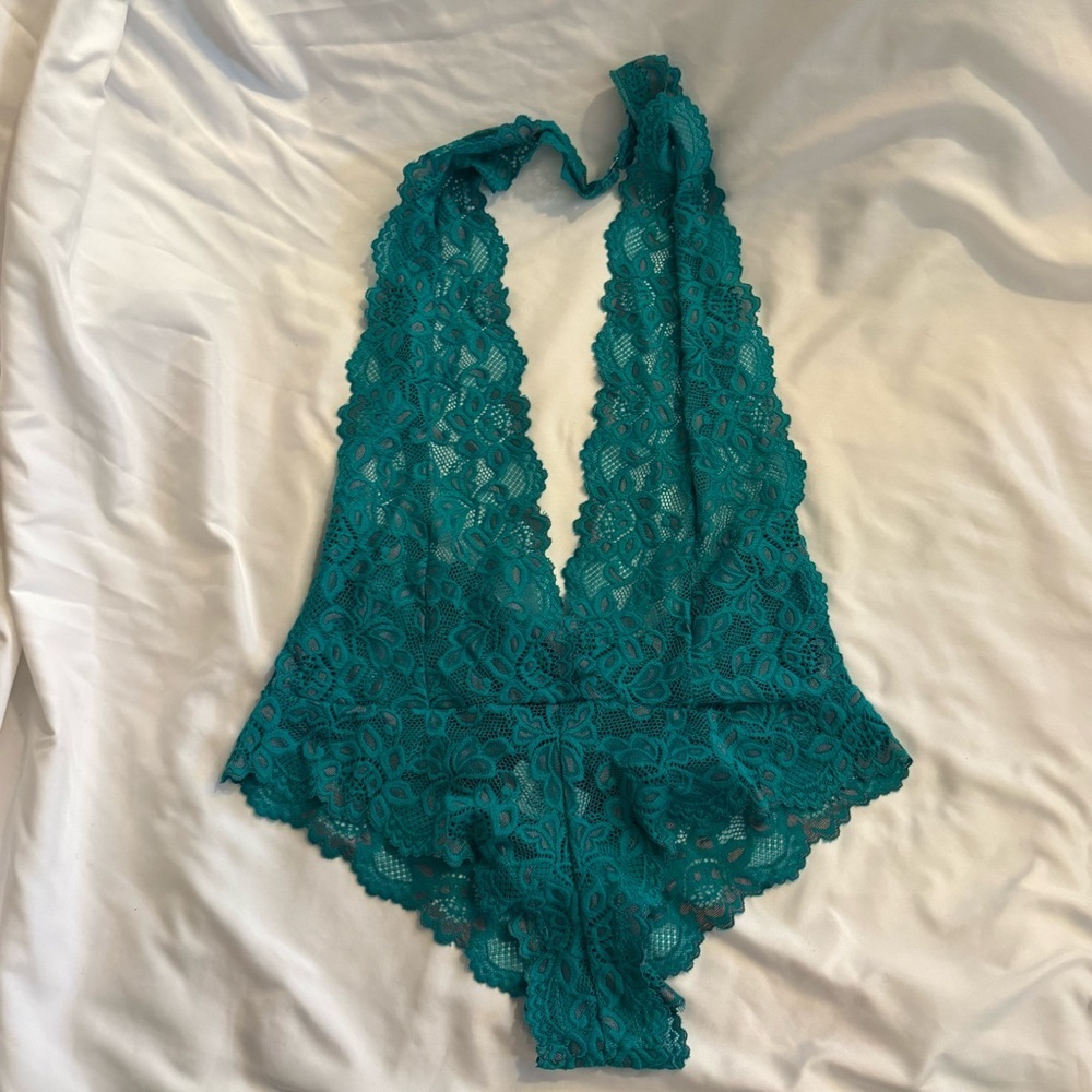 NWT Frederick’s of Hollywood Jessica Lace Teddy